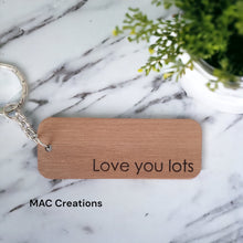 Load image into Gallery viewer, Love you lots Keyring
