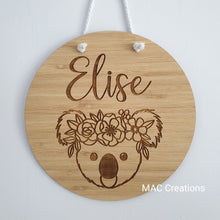 Load image into Gallery viewer, Koala - Name Plaque