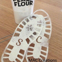 Load image into Gallery viewer, Santa Claus' Footprints/Bootprints - MAC Creations Laser Co.