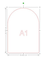 Load image into Gallery viewer, A1 Arch Blanks - Acrylic Blanks