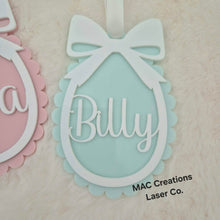 Load image into Gallery viewer, Easter Basket Gift Tag - Bow Design