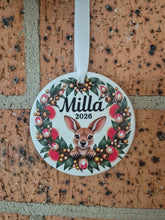 Load image into Gallery viewer, Personalised Australian Animal Ornament