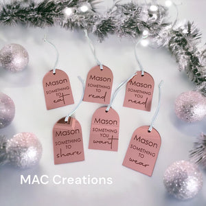 Minimalist Gift Tags - Acrylic