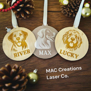 Dog Christmas Ornament