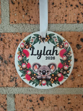 Load image into Gallery viewer, Personalised Australian Animal Ornament