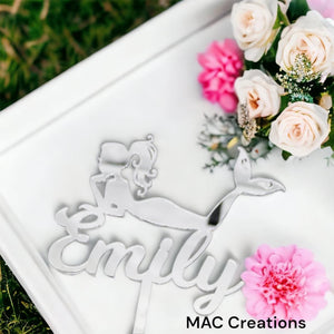 Mermaid Birthday Cake Topper