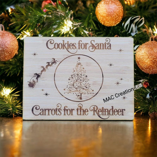 MINI Santa Treat Plate - Design 2