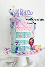 Load image into Gallery viewer, Name Double Layer Cake Topper | Personalised