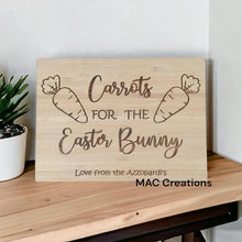 Load image into Gallery viewer, Easter Bunny Treat Plate - Rectangle