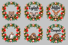 Load image into Gallery viewer, Personalised Australian Animal Ornament