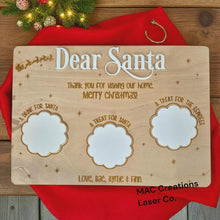 Load image into Gallery viewer, Santa Treat Plate - Double Layer