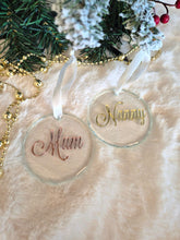 Load image into Gallery viewer, Crystal Glass Ornament - Acrylic Name