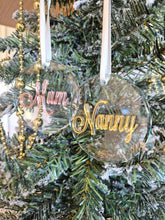 Load image into Gallery viewer, Crystal Glass Ornament - Acrylic Name