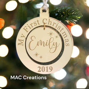 Personalised Drop Ornament