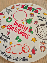 Load image into Gallery viewer, Santa Treat Plate - Acrylic -  Playful Christmas