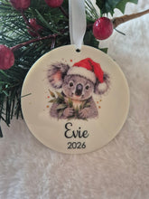 Load image into Gallery viewer, Personalised Australian Animal Ornament 2