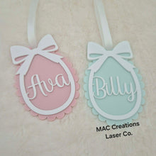Load image into Gallery viewer, Easter Basket Gift Tag - Bow Design