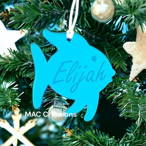 Personalised Pet Ornament - Fish