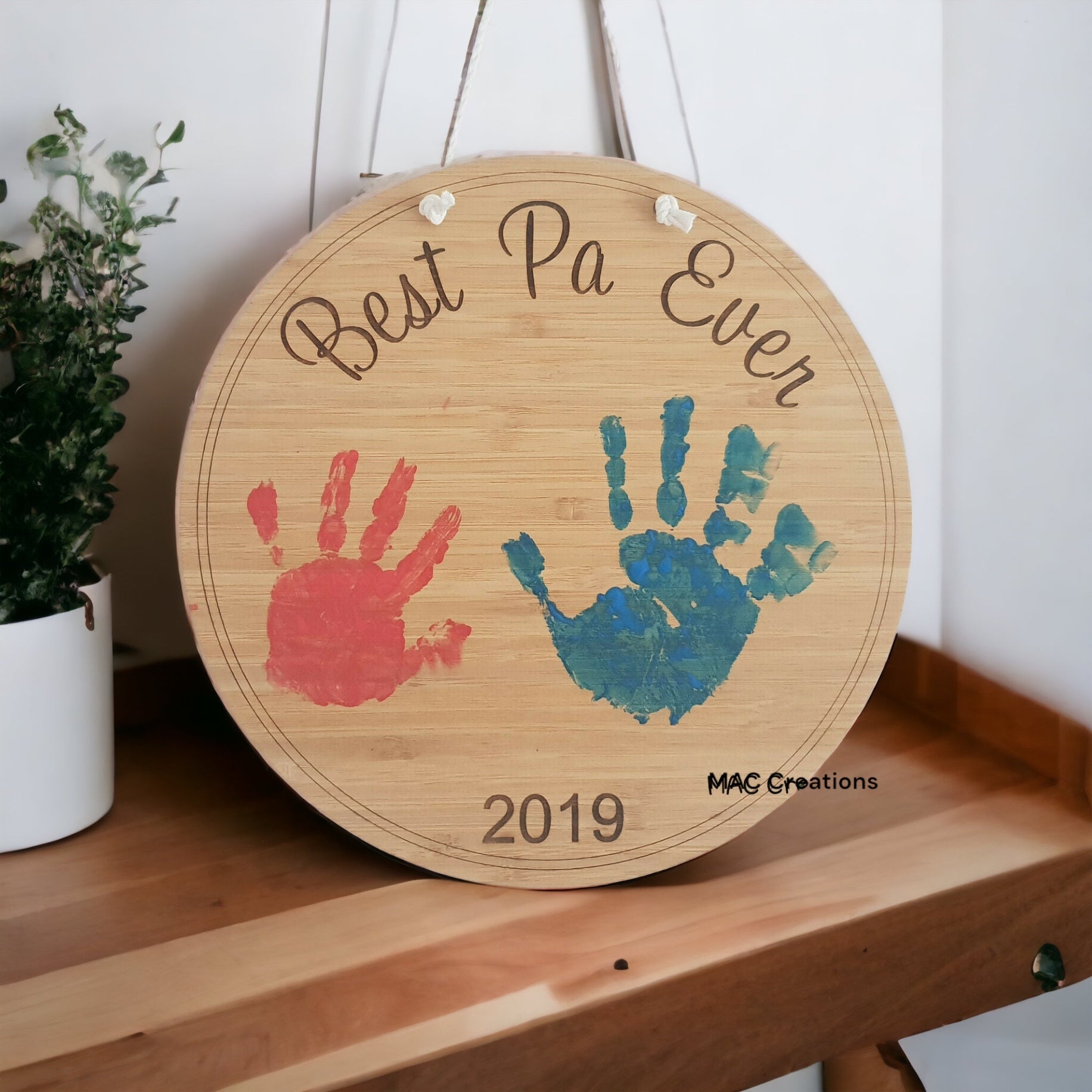 Best Pa Dad Pop Ever Wall Plaque