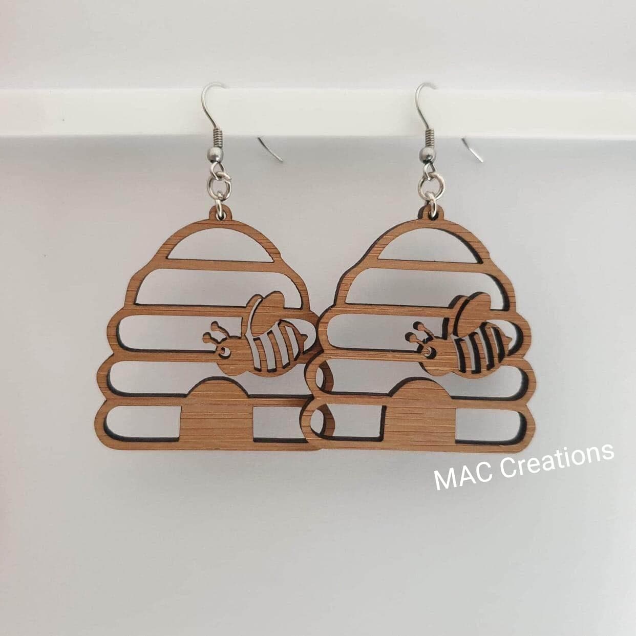 Beehive earrings clearance