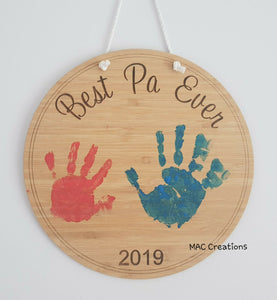 Best Pa Dad Pop Ever - Wall Plaque