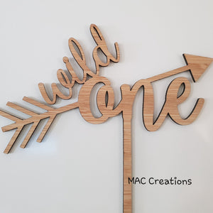 'Wild One' Cake Topper