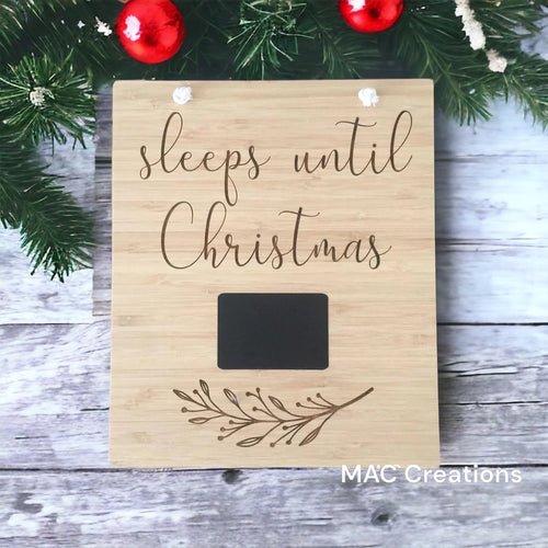 Christmas Countdown - Rectangular - Design 1