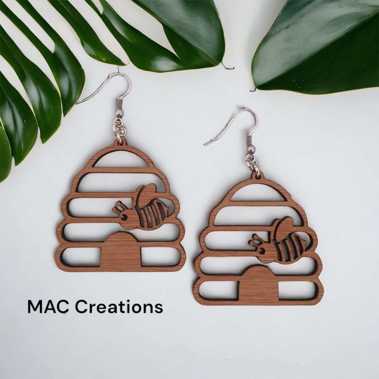 Save The Bees Beehive Earrings