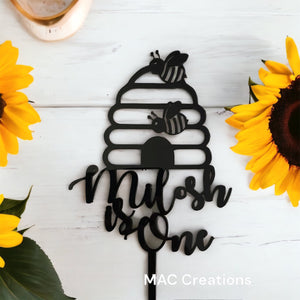 Bee Cake Topper
