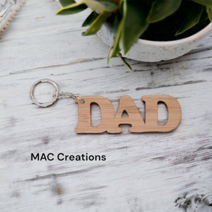 Dad Keyring