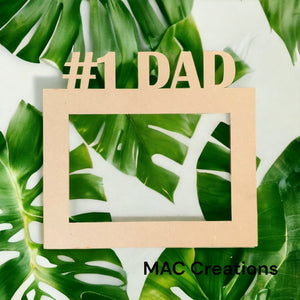 #1 Dad Photoframe