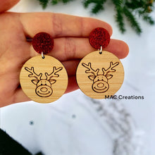 Load image into Gallery viewer, Rudolph Christmas Dangles