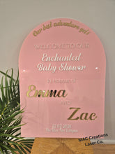 Load image into Gallery viewer, Baby Shower Sign - Arch