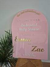 Load image into Gallery viewer, Baby Shower Sign - Arch