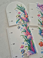 Load image into Gallery viewer, Height Chart Ruler - Under the Sea