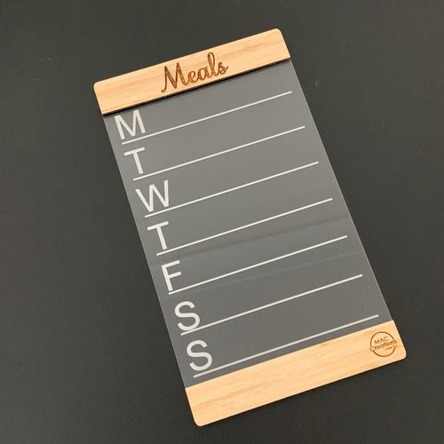 Meal Planner - Family Organiser - Magnetic