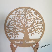 Load image into Gallery viewer, Family Tree Plaque - Wall hanging