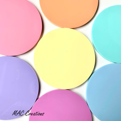 15cm Circle Blanks - Acrylic Blanks