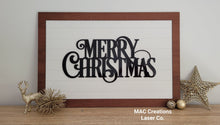 Load image into Gallery viewer, Merry Christmas Photo Prop/Sign