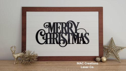 Merry Christmas Photo Prop/Sign
