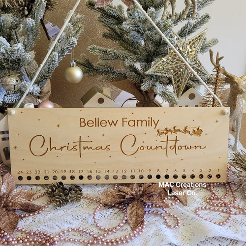 Candycane Christmas Countdown