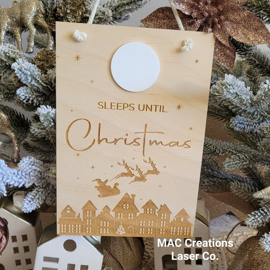 Christmas Countdown - Rectangular - Design 2