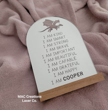 Load image into Gallery viewer, Affirmation Plaque - Mirror Design 5