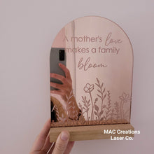 Load image into Gallery viewer, Mother&#39;s Day Mirror Plaque - Design 2