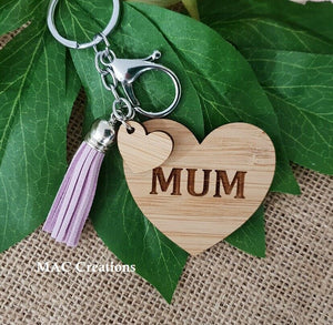 Mum Keyring - MAC Creations Laser Co.