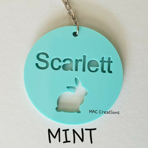 Pastel Bag Tag - MAC Creations Laser Co.