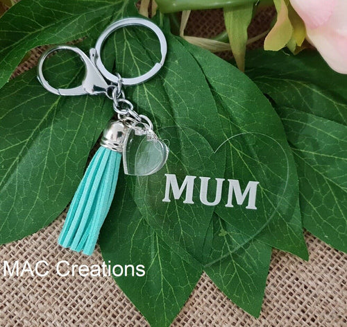 Mum Keyring - MAC Creations Laser Co.