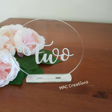 Load image into Gallery viewer, Table Numbers - MAC Creations Laser Co.