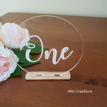 Load image into Gallery viewer, Table Numbers - MAC Creations Laser Co.