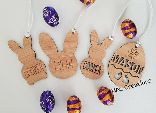 Easter Gift Tag - MAC Creations Laser Co.